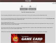Tablet Screenshot of free-ugc.com